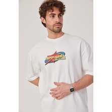 Nomarc Apparel Baskılı Beyaz Tshirt