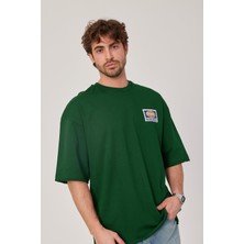 Nomarc Brand Worldwide Baskılı Yeşil Tshirt