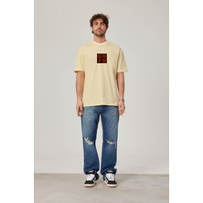 Nomarc 6879 Baskılı Sarı Tshirt