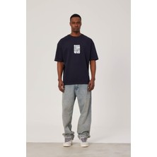 Nomarc Same Ocean Yazılı Lacivert Tshirt