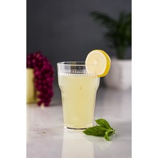 Molvea Akrilik 6'lı Uzun Bardak & Su Meşrubat Bardağı 400 ml ( Cam Değildir )