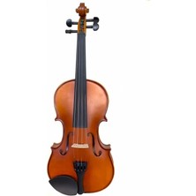 Valencia V40044MAT Keman 4/4 Solid Gövde ve Kaplan Şeridi Tasarımı ile Şık Performans