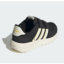 Adidas Run 60S Core Black Off White Utility Yellow Çocuk Spor Ayakkabı IE6436