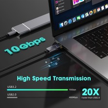 Livx Type C To Usb3.2 Çevirici Dönüştürücü Otg 10GBPS Ultra Hızlı Veri Aktarımı Otgdm