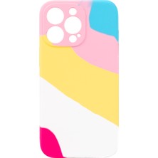 Ithınk Iph. 12 Pro Raınbow Silinebilir Kapak(A&s) Pembe