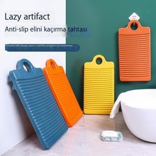 Juanli Ev Çamaşırları Için Plastik Kaymaz Mini Küçük Çamaşır Tahtası El Yıkama Tahtası El Yıkama Tahtası (Yurt Dışından)