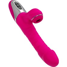 Cupidon Cupide 7 Titreşim 3 Vakum Dalgası Modlu Şarjlı G-Spot ve Klitorel Teknolojik Silikon Vibratör 21.5 cm