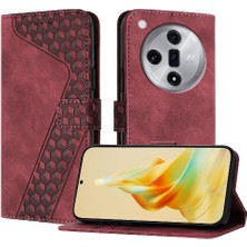 SZY Market Oppo Bulmak Için Telefon Kılıfı X7 Kart Yuvaları Kapak Manyetik Kickstand Flip Folio (Yurt Dışından)