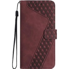 SZY Market Oppo Bulmak Için Telefon Kılıfı X7 Kart Yuvaları Kapak Manyetik Kickstand Flip Folio (Yurt Dışından)