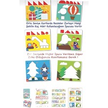 Eğitici Manyetik Parçalar ile Puzzle Yapma Seti - Magnet Tablet Puzzle Set - Manyetik Montessori Puzzle Oluşturma Set