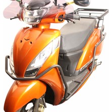 Gp Kompozit Tvs Jupiter 2023-2024 Uyumlu Motor Koruma Demiri Siyah