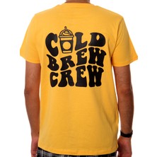 Jordanred Cold Brew Crew  Sarı Tişört