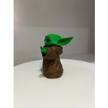 Baby Yoda Grogu 3D Figür 10CM