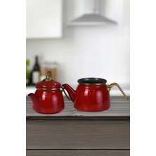 PR Home  Red Mini Model Çaydanlık