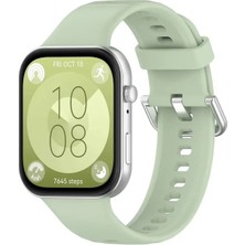 Tagomoon Huawei Watch Fit 3 / Fit 4 / Fit 4 PRO / Fit 5 / Fit 5 PRO ile Uyumlu Kordon Jel Silikon Tokalı Kayış