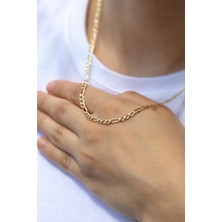 ÇGK KUYUMCULUK 14 Ayar Figaro Altın Kolye 14CGKKLY018