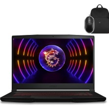 Msı Thın GF63 12UC-877XTR Gaming Dizüstü Bilgisayar, Core I5-12450H, 15.6 Fhd 144Hz, 16GB Ram, RTX3050 Gddr6 4gb, 512GB Ssd, Dos