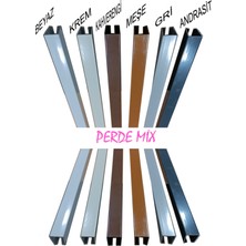 Perdemix Ahşap Rustik Rayı, Kelepçe ve Kapak takımı