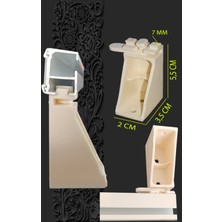 Perdemix Katlamalı Perde Mekanizma Portrayı, Montaj Aparatı 5 Cm 4 Adet