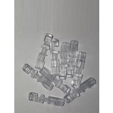 Perdemix Akıllı Dikey Perde Pimi J Tip 20' Li Paket Değiştirelebilir Vagon Uyumlu