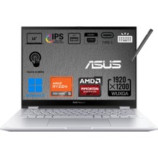 Asus Vivobook S 14 Flip TN3402YA-LZ318W Ryzen 5 7430U 8gb 512GB SSD 14" Wuxga IPS (Dokunmatik Ekran) Windows 11 Home Bilgisayar + Webzone Çanta