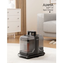 Auhma 450W Halı Koltuk Leke Çıkarıcı ve Araç Içi Leke Temizleme Makinesi Gri