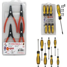 - Rico Segman Pensesi  Torx Tornavida  + Takımı Seti