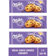 Milka Choco Cookies Damla Çikolatalı Kurabiye 168 gr - 3 Adet