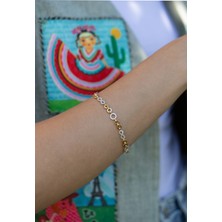 ÇGK KUYUMCULUK Hallow Altın Bileklik CGKBLK0144