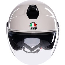 Agv Eteres  Mono Materia White Açık Kask