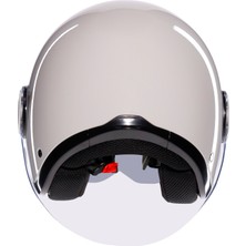 Agv Eteres  Mono Materia White Açık Kask