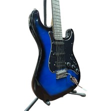 Almeda Elektro Gitar Strat Kasa 2 Single 1 Humbucker Hss