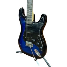 Almeda Elektro Gitar Strat Kasa 2 Single 1 Humbucker Hss