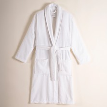 %100 Pamuk Bornoz Taş Rengi M - Liana Serisi