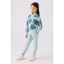 RolyPoly Kız Çocuk Eşofman Takımı RP3472 Su Yeşili