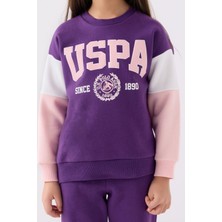 U.S. Polo Assn. Kız Çocuk Eşofman Takımı US1973 Mor