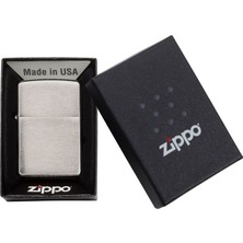 Zippo Çakmak Fırçalı Krom