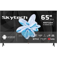 Skytech 65ST1104 65" 165 Ekran Uydu Alıcılı 4K Ultra HD Android Smart LED TV