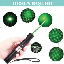 Fenerix PRO-303 USB Şarjlı Yeşil Lazer Pointer, Sunum Kalemi, Güçlü Şarjlı Lazer Işaretliyici