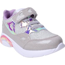 Buckhead 4348 Diana Gri Işıklı Çocuk Spor Ayakkabı