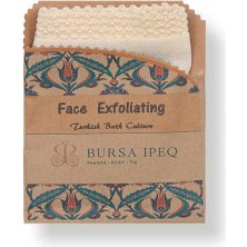 Bursa İpek Krem Yüz Kesesi Peeling Eldiveni