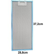 Beko Bhca 66641 Bfbhs Ankastre Davlumbaz Aspiratör Alüminyum Yağ Süzgeç Tel Kaset Filtre 28,8X37,2