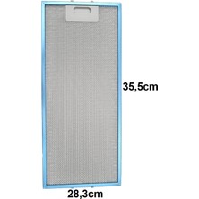 Beko Cwb 6430 x Ankastre Davlumbaz Aspiratör Alüminyum Yağ Süzgeç Tel Kaset Filtre 28,3X35,5