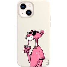Dali Design iPhone 15 Lansman Kılıf Pink Panther