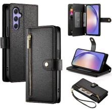 Manyi Mall Samsung Galaxy A54 5g Için Flip Case Crossbody Kayış Iş Standı Cüzdan (Yurt Dışından)