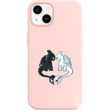 Dali Design iPhone 14 Lansman Kılıf Toothless And Lightfury