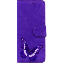 Manyi Mall Google Piksel 9 Pro Xl Kelebek Renk Baskılı Flip Folio Kapak Için Kılıf (Yurt Dışından)