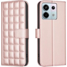 Manyi Mall Xiaomi Redmi Not Için Flip Case 13 Pro 5g Koruyucu Pu Deri Iş (Yurt Dışından)