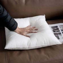 Pratic Home 4 Adet  Boncuk Silikonlu Kare Kırlent Iç Yastığı – 350 gr - 45X45CM