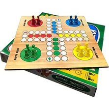 Ahşap Kızma Birader Kutu Oyunu Ludo Kızma Birader (33X33)